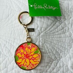 Lilly Pulitzer GWP Tropical Bloom Keychain